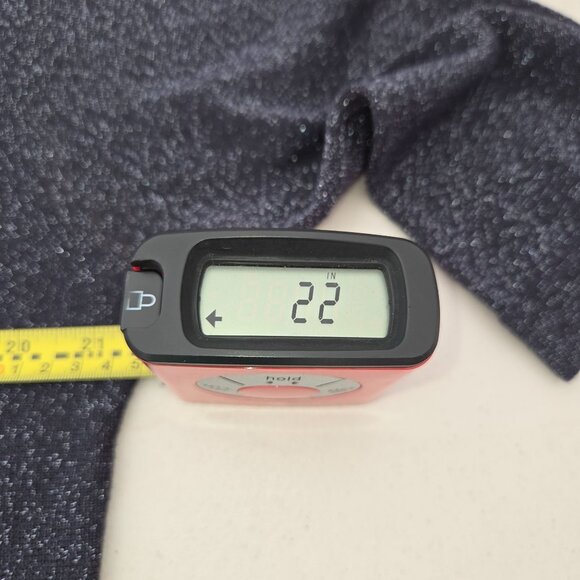 Soft Surroundings Womens Metallic Knit Tunic PM Cold Shoulder Black 3981 - Picture 6 of 10